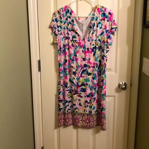 Lilly Pulitzer casual dress.  Lightweight with signature vibrant colors!